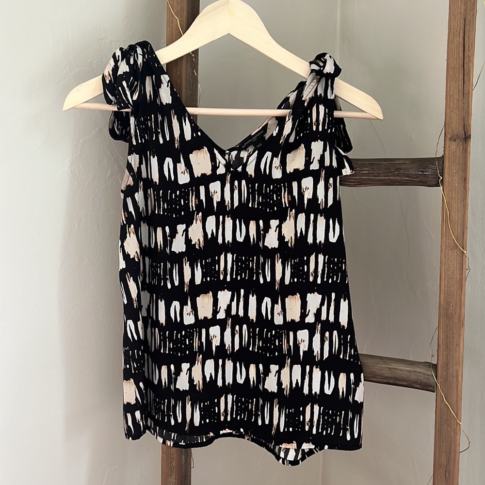 Banana Republic Tie Shoulder Top